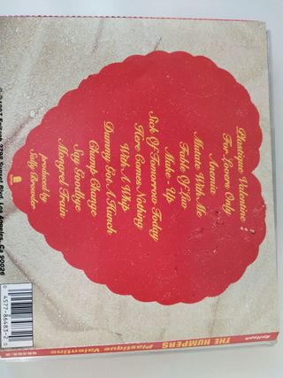 THE HUMPERS, "PLASTIQUE VALENTINE", CD