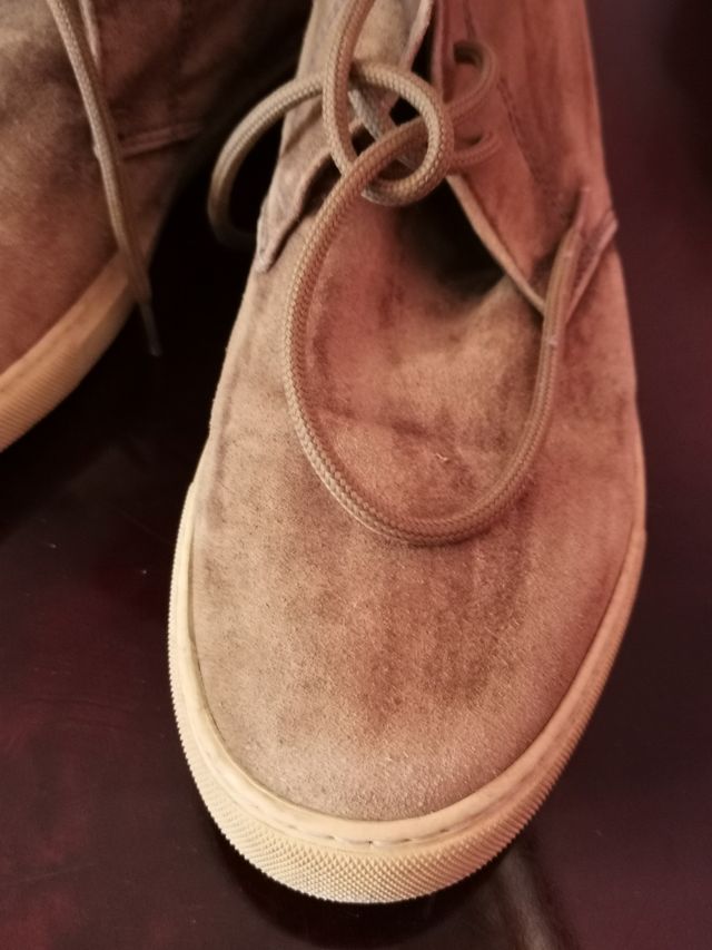 Scarpe in pelle scamosciata Uomo