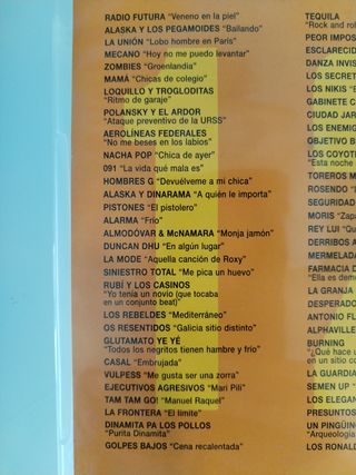 La edad de oro del pop español, 2 DVDs