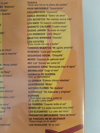 La edad de oro del pop español, 2 DVDs