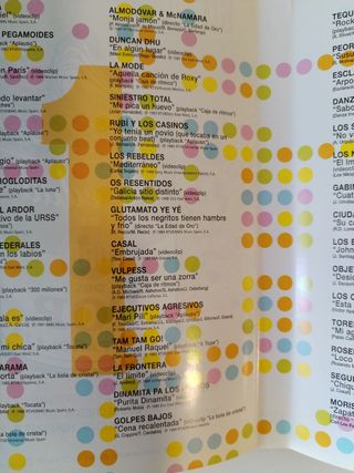 La edad de oro del pop español, 2 DVDs