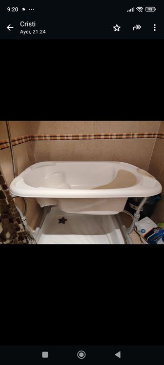 Bañera de bebé