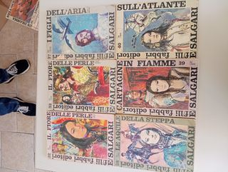 Collana 33 libri Salgari del 1968