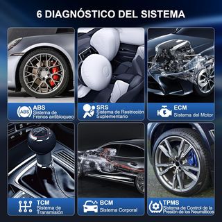 Diagnosis Coche Multimarca con 6 Diagnósticos