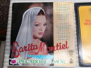 4 Vinilos LP Sara Sarita Montiel