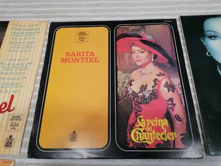 4 Vinilos LP Sara Sarita Montiel