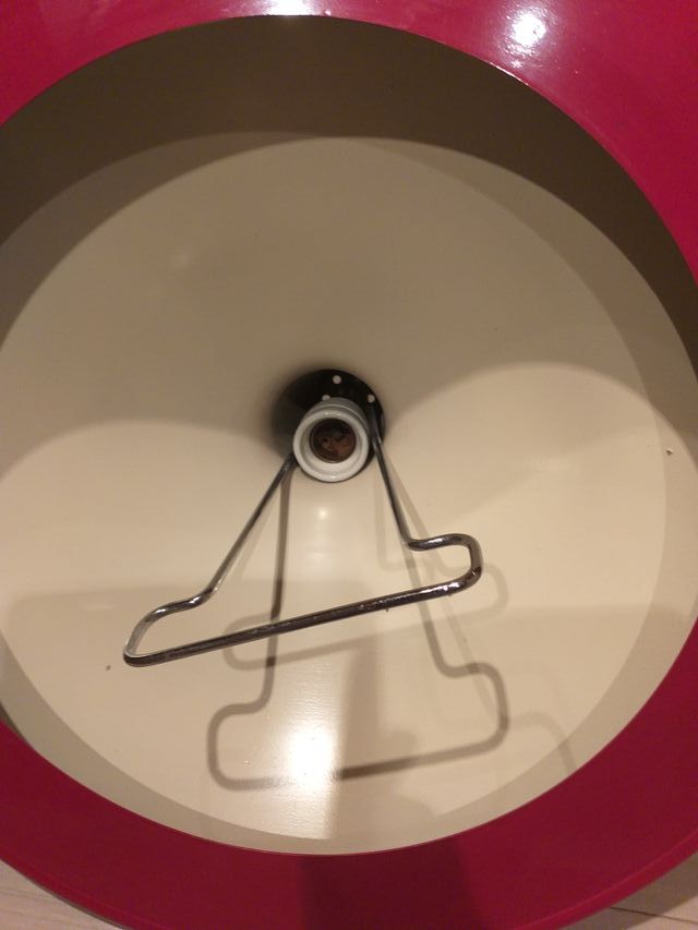 lampara techo años 70 sube baja