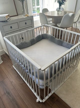 Cuna Parque para bebés de madera