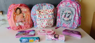 Mochilas + estuches