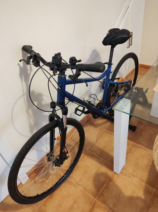 BICICLETA DE MONTAÑA Y RODILLO DE ENTRENO