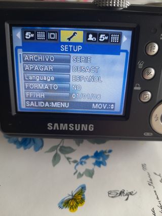 CAMARA DE FOTOS SAMSUNG S500