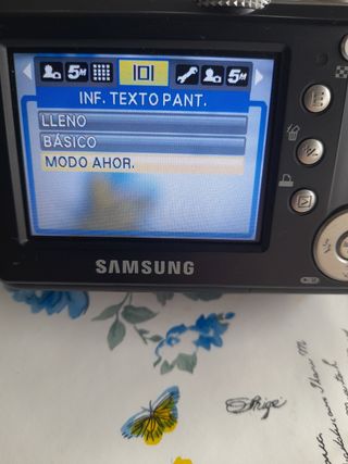 CAMARA DE FOTOS SAMSUNG S500