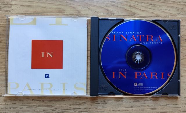 CD FRANK SINATRA AND SEXTET LIVE IN PARIS