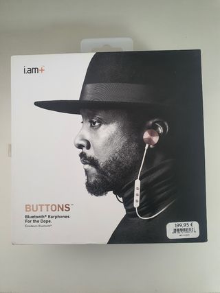 Auriculares Inalámbricos I.Am+ Buttons - Oro Rosa
