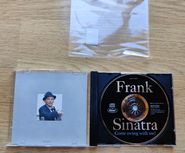 CD FRANK SINATRA COME SWING WITH ME!