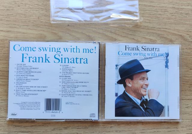 CD FRANK SINATRA COME SWING WITH ME!