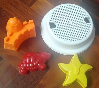 Lote juguetes de playa