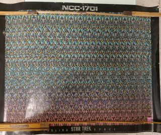 Poster 3D Star Trek