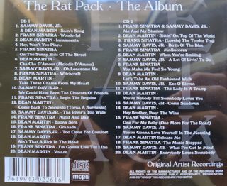 THE RAT PACK THE ALBUM 2 CDS