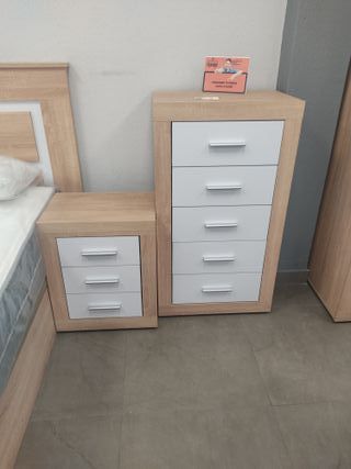 Conjunto dormitorio sin colchon