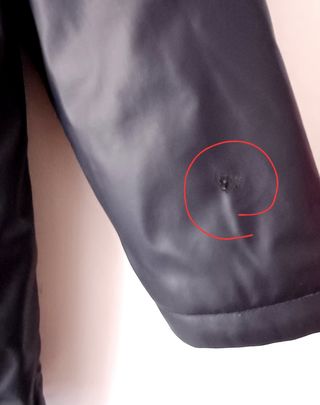 Abrigos Zara azul noche