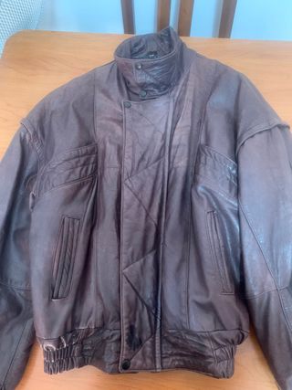 Chaqueta de cuero/piel aunténtica hombre