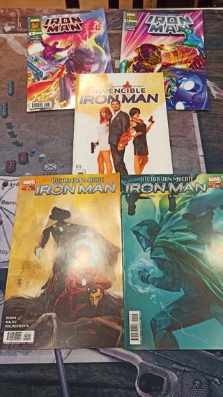 Lote cómic grapa Marvel: Ironman
