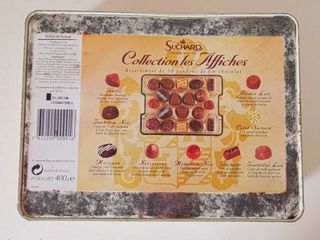 Scatola in metallo vintage Suchard