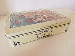 Scatola in metallo vintage Suchard