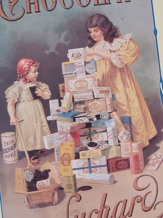 Scatola in metallo vintage Suchard