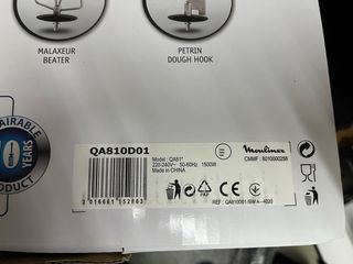 Robot repostería Moulinex Masterchef Grande