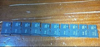 12 tarjetas sd 4gb