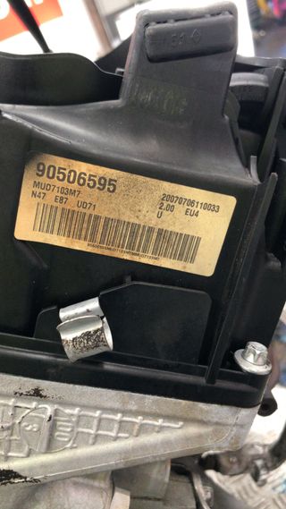 Motor BMW Serie1 E87 120D 177cv N47D20A 2004-2012