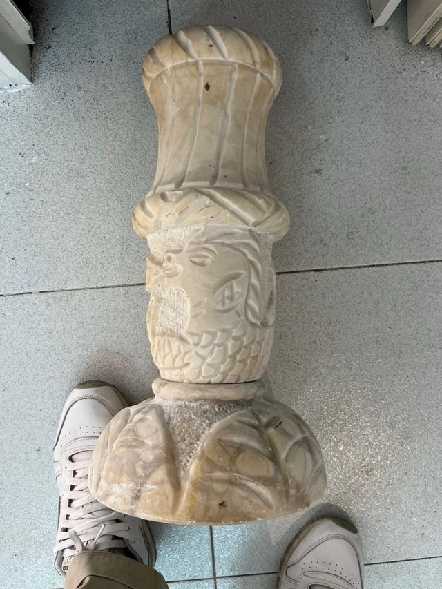 Lampara de alabastro