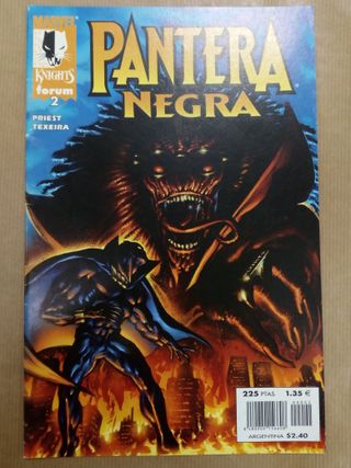 Pantera Negra Forum Vol.1 (3 cómics)