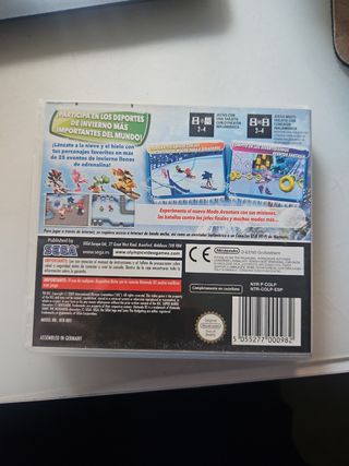 Mario y Sonic Juegos olimpicos de Invier