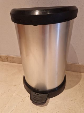 Cubo de basura Curver Metallic