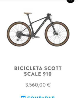 SCOTT SCALE 910.. talla M