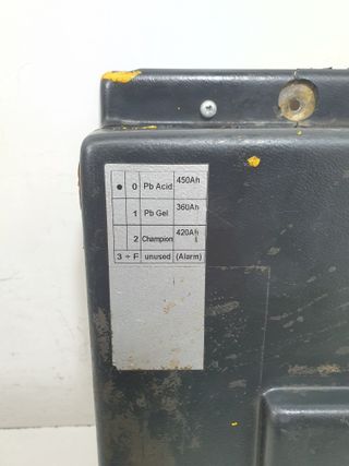 Cargador baterías, carretilla ibv