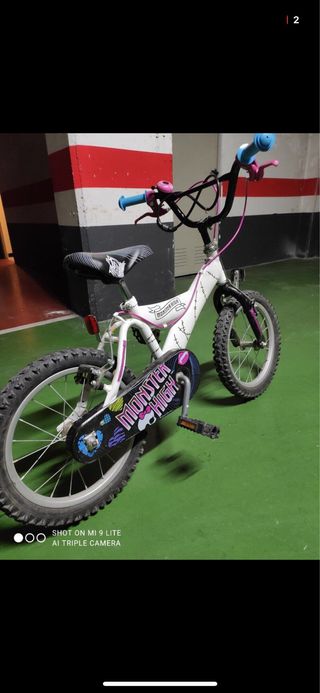 Bici 16 pulgadas Monster High