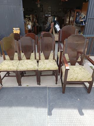 Conjunto antiguo de salón