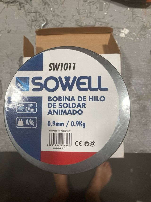 Bobina de hilo Flux Core