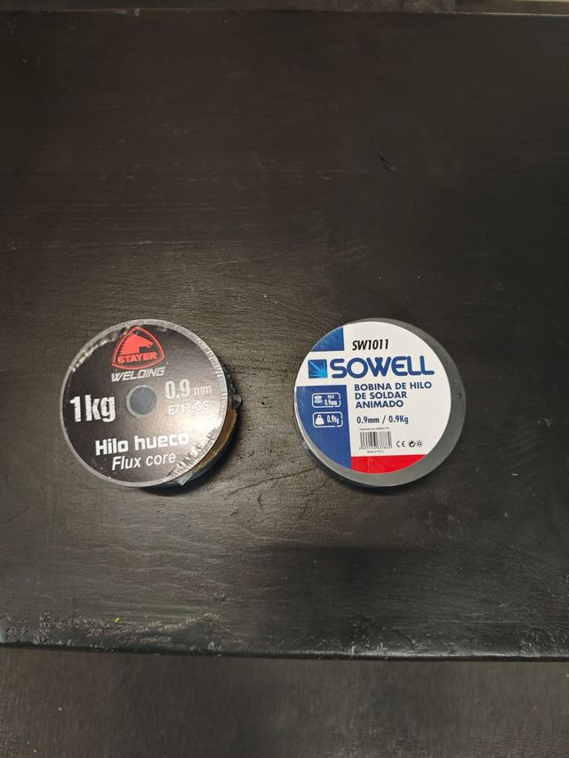 Bobina de hilo Flux Core