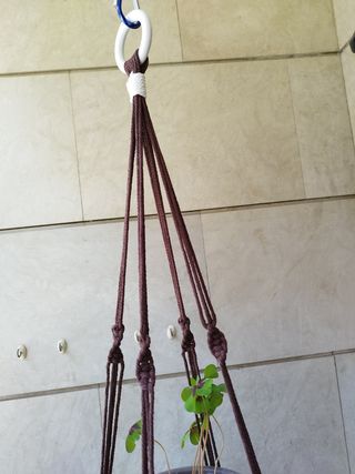 MACETERO PORTA MACETAS MACRAMÉ NUEVO