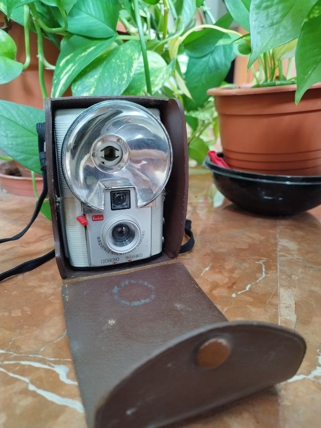 Cámara de fotos vintage Kodak
