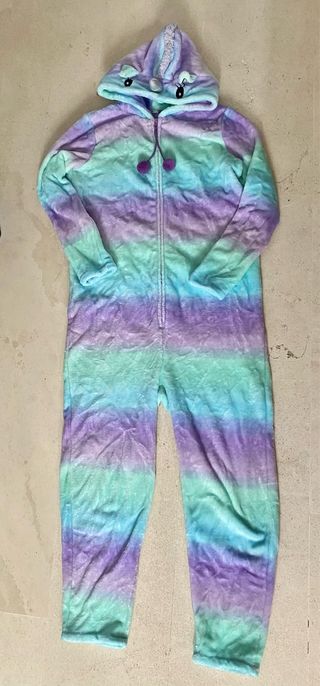 Mono/disfraz/pijama unicornio borreguito