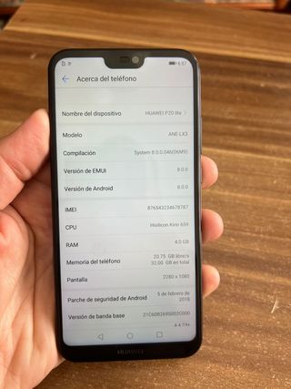 Huawei P20 lite 32GB