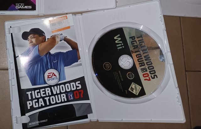 Wii gioco game Tiger woods tour 07