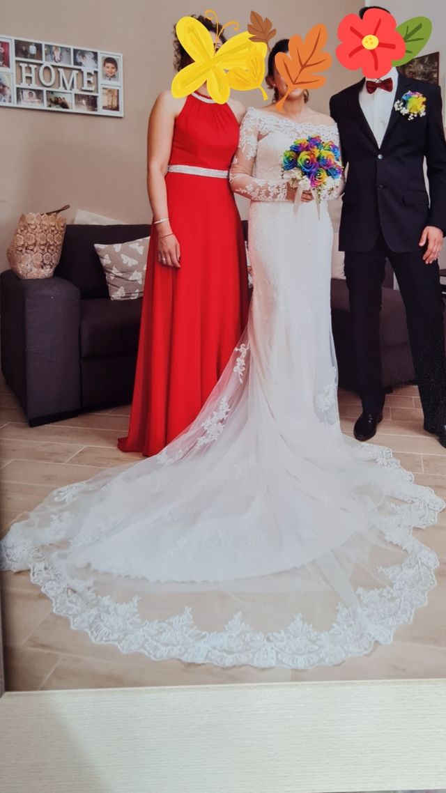 Vestido de novia Sambre Emma Charlotte de segunda mano por 80