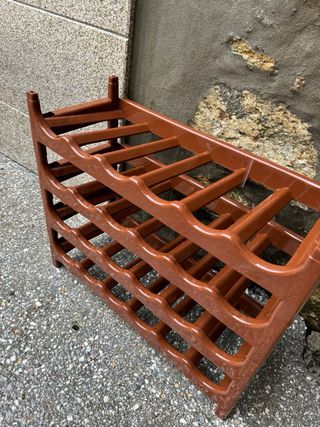 2 Botelleros Plastico 4 alturas